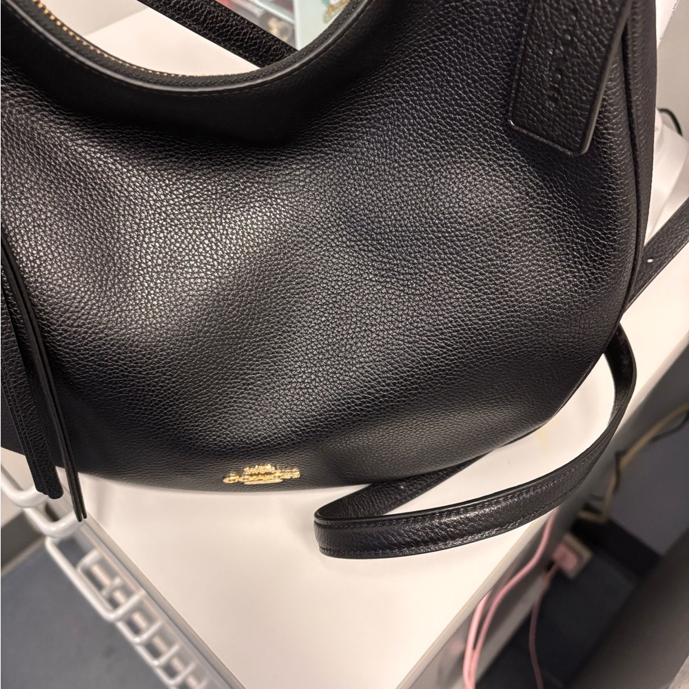 Coach Black Hobo Bag with Gold Hardware - Picture 2 of 6